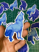 Load image into Gallery viewer, Howling wolves sticker set
