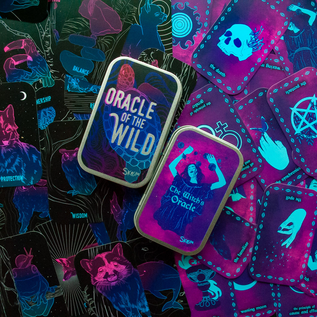 Oracle of the wild and The witch’s pocket Oracle bundle